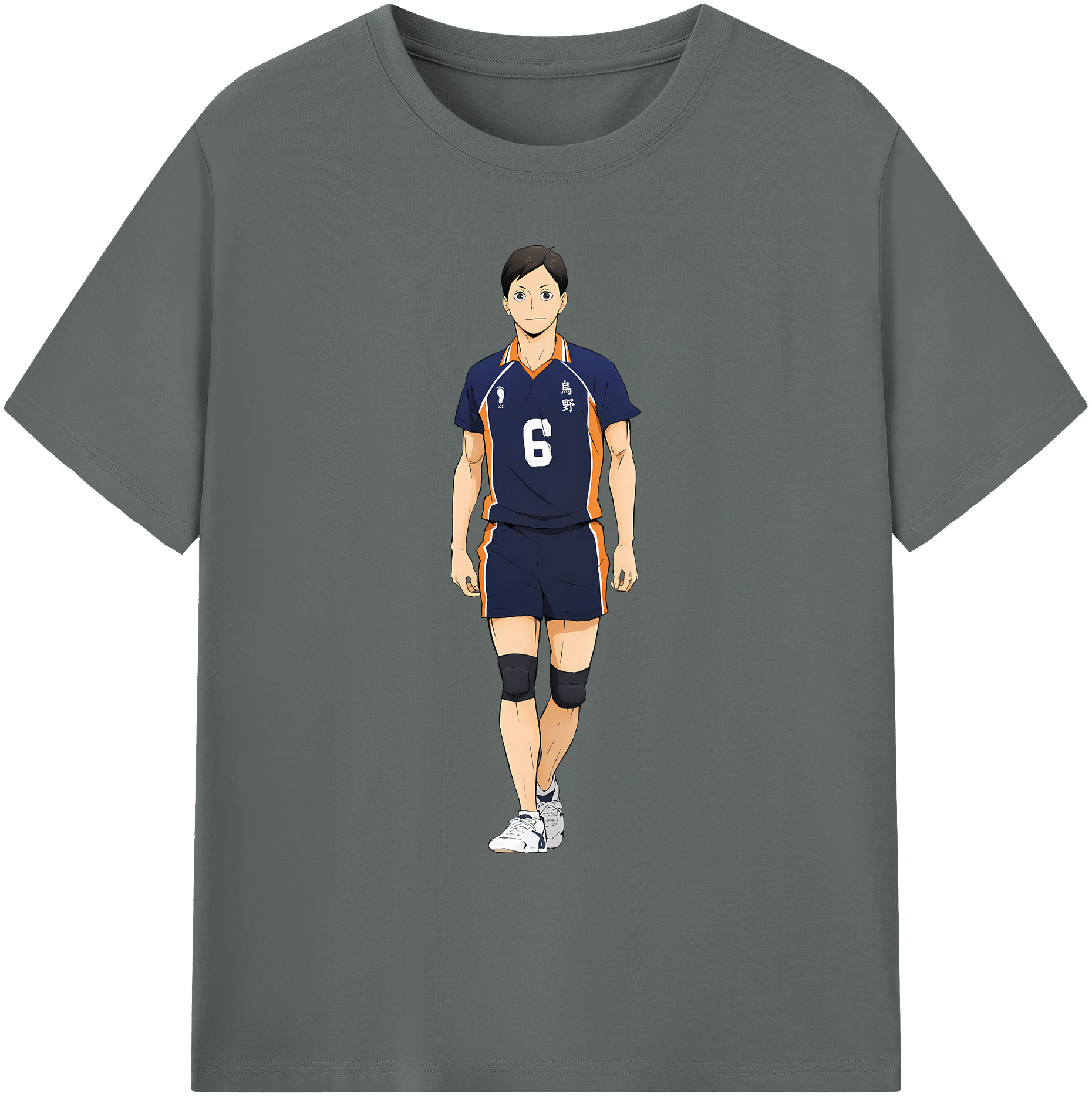 （画像用） ハイキュー!! Haikyu!! 綿100％ メンズ半袖Tシャツ｜肌触りやわらか＆通気性